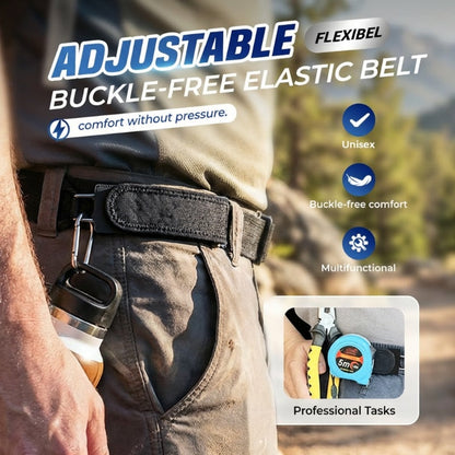 🔥Hot  Sale 50% OFF!!✨ No Buckle Elastic Belt for Men & Women