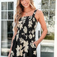 💞2026 HOT SALE ￡12.99!!💃Women's Summer Square Neck Sleeveless Loose Casual Short Smocked Romper