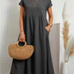⏰Last Day Sale 49% Off💃Solid Color Sleeveless Loose Cotton and Linen Pocket Dress