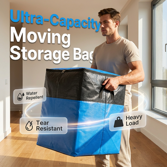 🧳50K+ SOLD!📦50% OFF! 🔥Collapsible Storage & Moving Bag  🏠