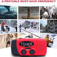 🔥Hot sales at 50% off👍Multifunctional Portable Solar Emergency Radio📻
