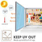 🔥Heat-insulating privacy film