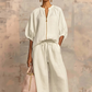 🔥2026 HOT SALE🔥🥰Women's Solid Color 2-Piece Casual Set