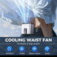 💥Summer Hot Sale🧊Portable Adjustable Cooling Waist Fan